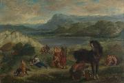 Eugene Delacroix, Ovid among the Scythians